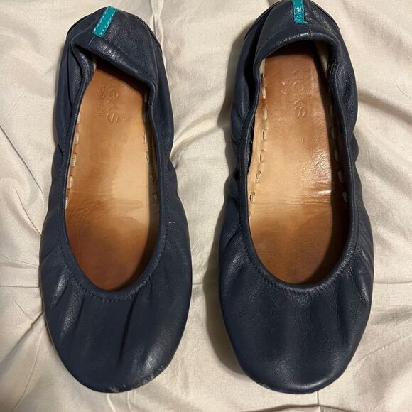 Tieks Shoes - Tieks Women's Navy Ballet Flats